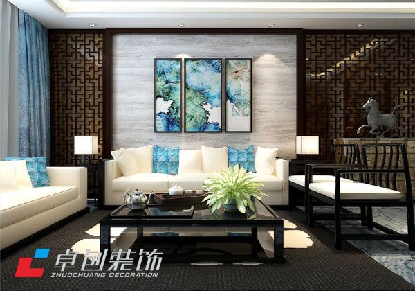 合肥卓創(chuàng)裝修公司支招小戶型如何裝新中式風格