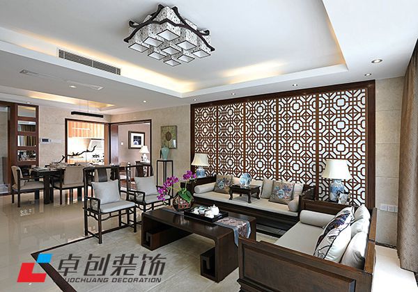 合肥卓創(chuàng)裝修公司支招小戶型如何裝新中式風格